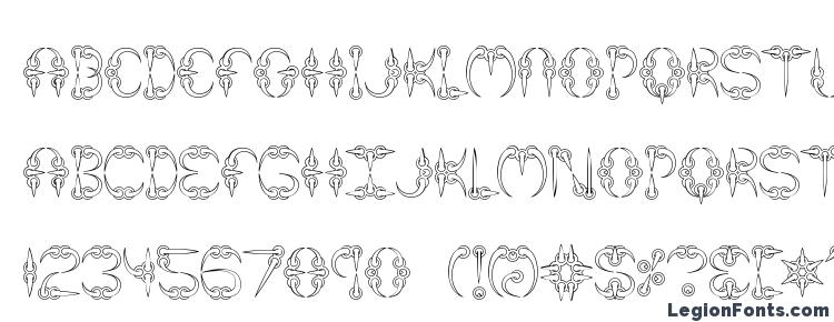 glyphs CLAW 2 BRK font, сharacters CLAW 2 BRK font, symbols CLAW 2 BRK font, character map CLAW 2 BRK font, preview CLAW 2 BRK font, abc CLAW 2 BRK font, CLAW 2 BRK font