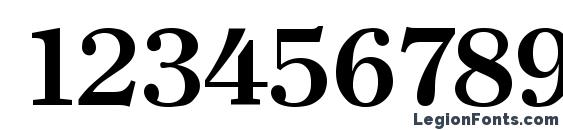 Clearface Bold Font, Number Fonts