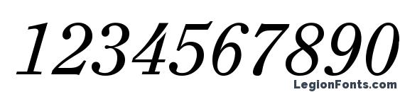 Clearface Font, Number Fonts