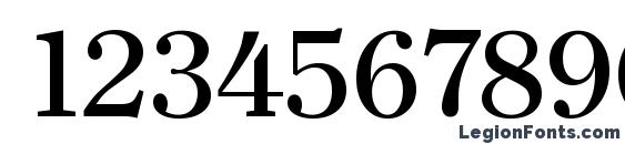 ClearfaceSerial Medium Regular Font, Number Fonts