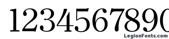 ClearfaceSerial Regular Font, Number Fonts