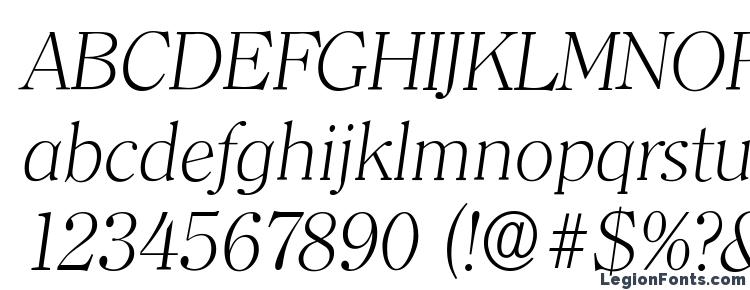 glyphs ClearfaceSerial Xlight Italic font, сharacters ClearfaceSerial Xlight Italic font, symbols ClearfaceSerial Xlight Italic font, character map ClearfaceSerial Xlight Italic font, preview ClearfaceSerial Xlight Italic font, abc ClearfaceSerial Xlight Italic font, ClearfaceSerial Xlight Italic font
