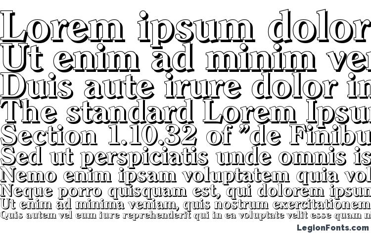specimens ClearfaceShadow Bold font, sample ClearfaceShadow Bold font, an example of writing ClearfaceShadow Bold font, review ClearfaceShadow Bold font, preview ClearfaceShadow Bold font, ClearfaceShadow Bold font