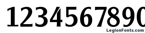 ClearGothicSerial Medium Regular Font, Number Fonts