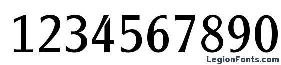 Clearly Gothic Font, Number Fonts