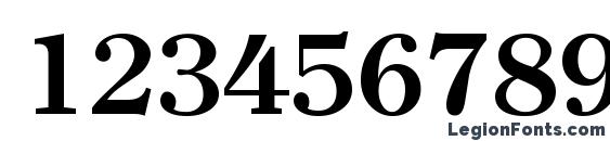 ClearlyRoman Bold Font, Number Fonts