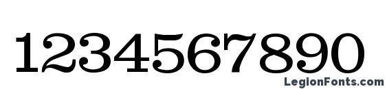 Cleartone Normal Font, Number Fonts