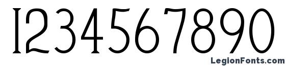 Cleavers Juvenia Font, Number Fonts