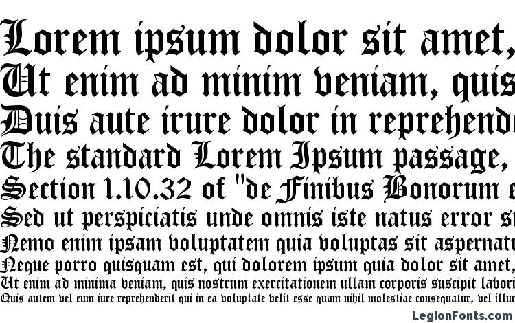 specimens Cloister Black BT font, sample Cloister Black BT font, an example of writing Cloister Black BT font, review Cloister Black BT font, preview Cloister Black BT font, Cloister Black BT font