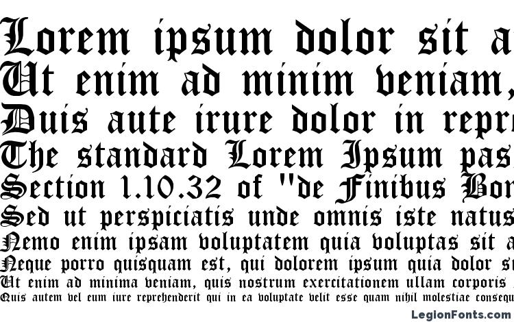 specimens Cloister Black Light font, sample Cloister Black Light font, an example of writing Cloister Black Light font, review Cloister Black Light font, preview Cloister Black Light font, Cloister Black Light font