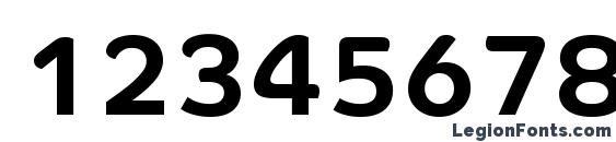 Co Text Corp Bold Font, Number Fonts