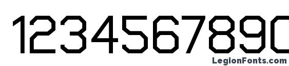 Cobol Bold Font, Number Fonts