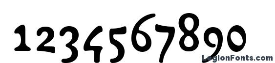 Cobra Font, Number Fonts