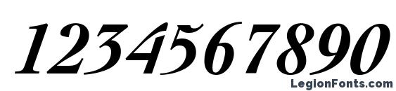 Cochin LT Bold Italic Font, Number Fonts