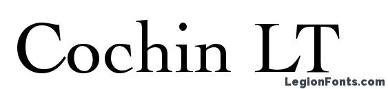 Шрифт Cochin LT