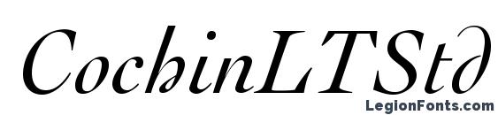 CochinLTStd Italic Font