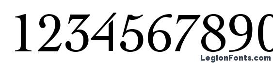 Cockney Regular Font, Number Fonts