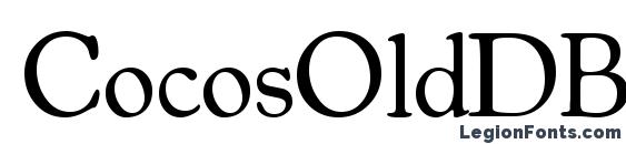 CocosOldDB Normal font, free CocosOldDB Normal font, preview CocosOldDB Normal font