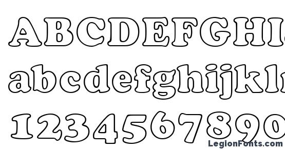 CocosOutlineDB Normal Font Download Free / LegionFonts