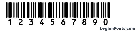 CODE3X Font, Number Fonts