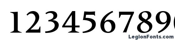 Coherent Medium SSi Medium Font, Number Fonts