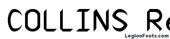 COLLINS Regular font, free COLLINS Regular font, preview COLLINS Regular font