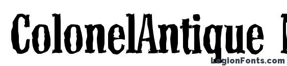 ColonelAntique Medium Regular Font