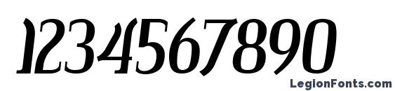 Colourbars Font, Number Fonts