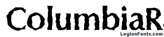 ColumbiaRandom Bold Font