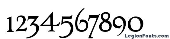 Colwell Font, Number Fonts