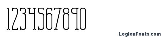 Combustion Plain BRK Font, Number Fonts
