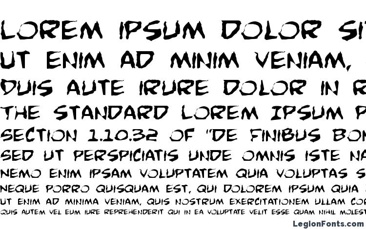 specimens Comic Book Commando Distorted font, sample Comic Book Commando Distorted font, an example of writing Comic Book Commando Distorted font, review Comic Book Commando Distorted font, preview Comic Book Commando Distorted font, Comic Book Commando Distorted font