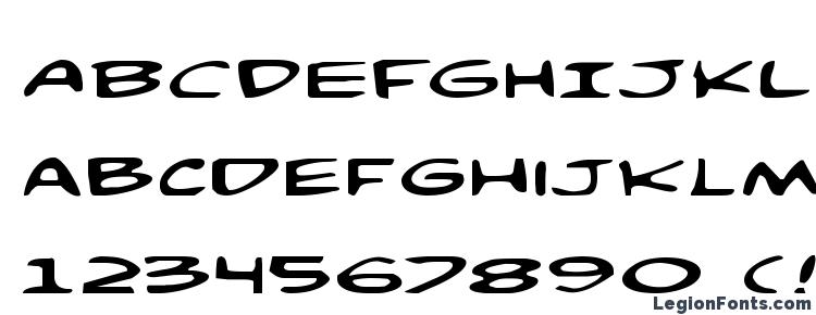 glyphs Comic Book Commando Exp font, сharacters Comic Book Commando Exp font, symbols Comic Book Commando Exp font, character map Comic Book Commando Exp font, preview Comic Book Commando Exp font, abc Comic Book Commando Exp font, Comic Book Commando Exp font