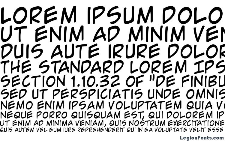 specimens Comic Geek font, sample Comic Geek font, an example of writing Comic Geek font, review Comic Geek font, preview Comic Geek font, Comic Geek font