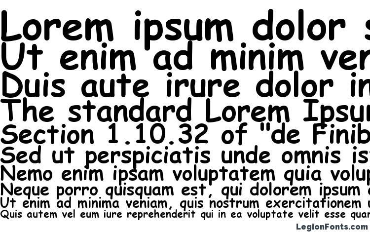 specimens Comic Sans MS KOI8 Bold font, sample Comic Sans MS KOI8 Bold font, an example of writing Comic Sans MS KOI8 Bold font, review Comic Sans MS KOI8 Bold font, preview Comic Sans MS KOI8 Bold font, Comic Sans MS KOI8 Bold font