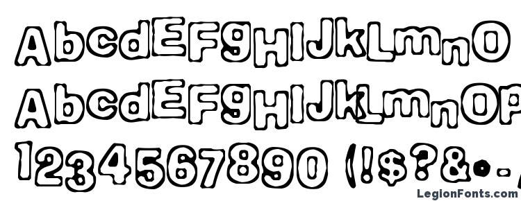 glyphs Comicate font, сharacters Comicate font, symbols Comicate font, character map Comicate font, preview Comicate font, abc Comicate font, Comicate font