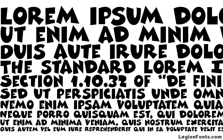 specimens Comix Heavy font, sample Comix Heavy font, an example of writing Comix Heavy font, review Comix Heavy font, preview Comix Heavy font, Comix Heavy font