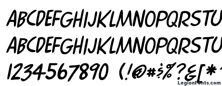 glyphs Comix Italic font, сharacters Comix Italic font, symbols Comix Italic font, character map Comix Italic font, preview Comix Italic font, abc Comix Italic font, Comix Italic font