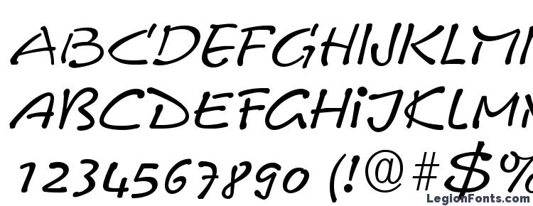 glyphs Comix RegularItalic DB font, сharacters Comix RegularItalic DB font, symbols Comix RegularItalic DB font, character map Comix RegularItalic DB font, preview Comix RegularItalic DB font, abc Comix RegularItalic DB font, Comix RegularItalic DB font