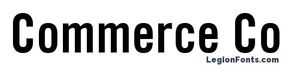 Commerce Condensed SSi Semi Bold Condensed Font