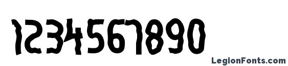 Commerciality Font, Number Fonts