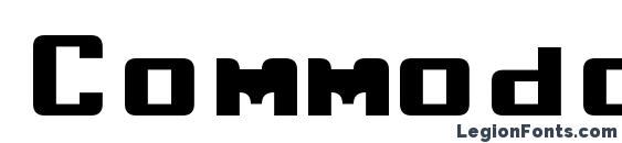 Commodore 64 rounded Font