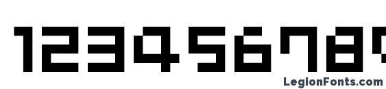 Common pixel Font, Number Fonts
