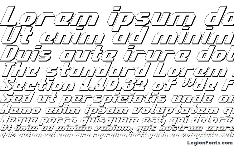 specimens Commonwealth 3D Italic font, sample Commonwealth 3D Italic font, an example of writing Commonwealth 3D Italic font, review Commonwealth 3D Italic font, preview Commonwealth 3D Italic font, Commonwealth 3D Italic font