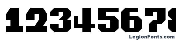 Commonwealth2 Font, Number Fonts