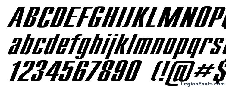 glyphs Compact Ex Italic font, сharacters Compact Ex Italic font, symbols Compact Ex Italic font, character map Compact Ex Italic font, preview Compact Ex Italic font, abc Compact Ex Italic font, Compact Ex Italic font