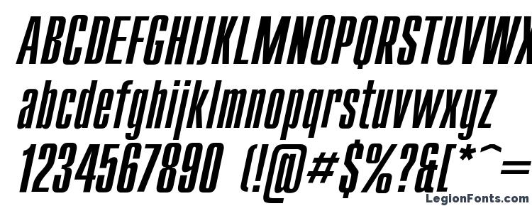 glyphs Compact Italic font, сharacters Compact Italic font, symbols Compact Italic font, character map Compact Italic font, preview Compact Italic font, abc Compact Italic font, Compact Italic font