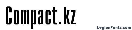 Compact.kz Font