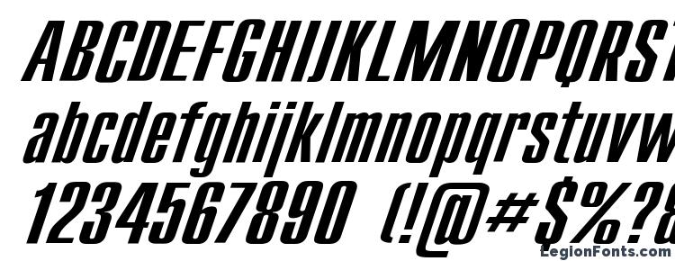 глифы шрифта Compact Wd Italic, символы шрифта Compact Wd Italic, символьная карта шрифта Compact Wd Italic, предварительный просмотр шрифта Compact Wd Italic, алфавит шрифта Compact Wd Italic, шрифт Compact Wd Italic