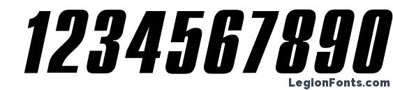 Compact1 Font, Number Fonts